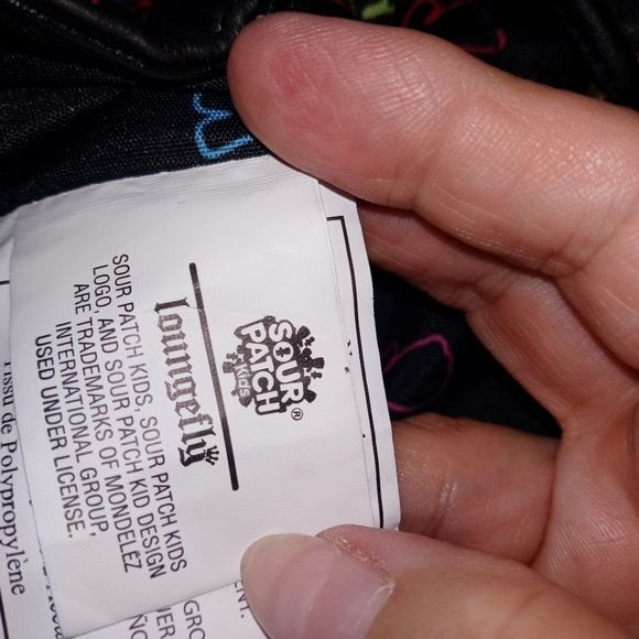 Loungefly Sourpatch Kids Multicolor Mini Cinch Closure Backpack - Picture 11 of 12